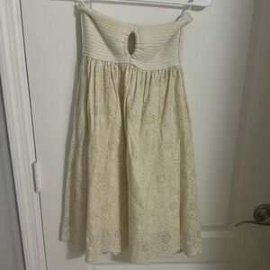 Zara cream dress
